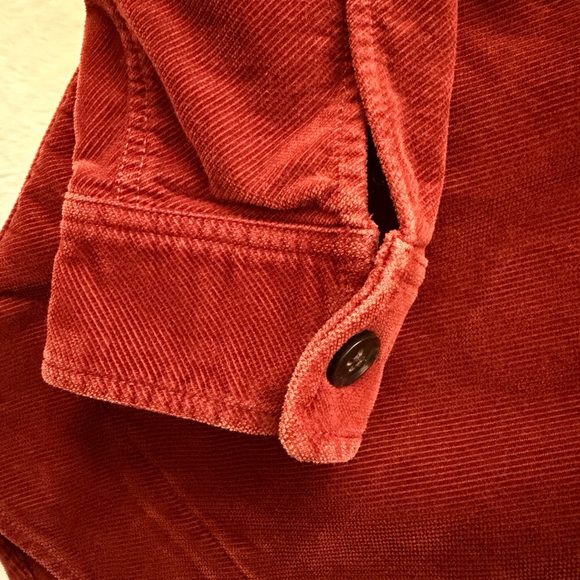 Madewell Corduroy Twill Oversized Shirt Jacket - Stained Mahogany- Large - Picture 6 of 16